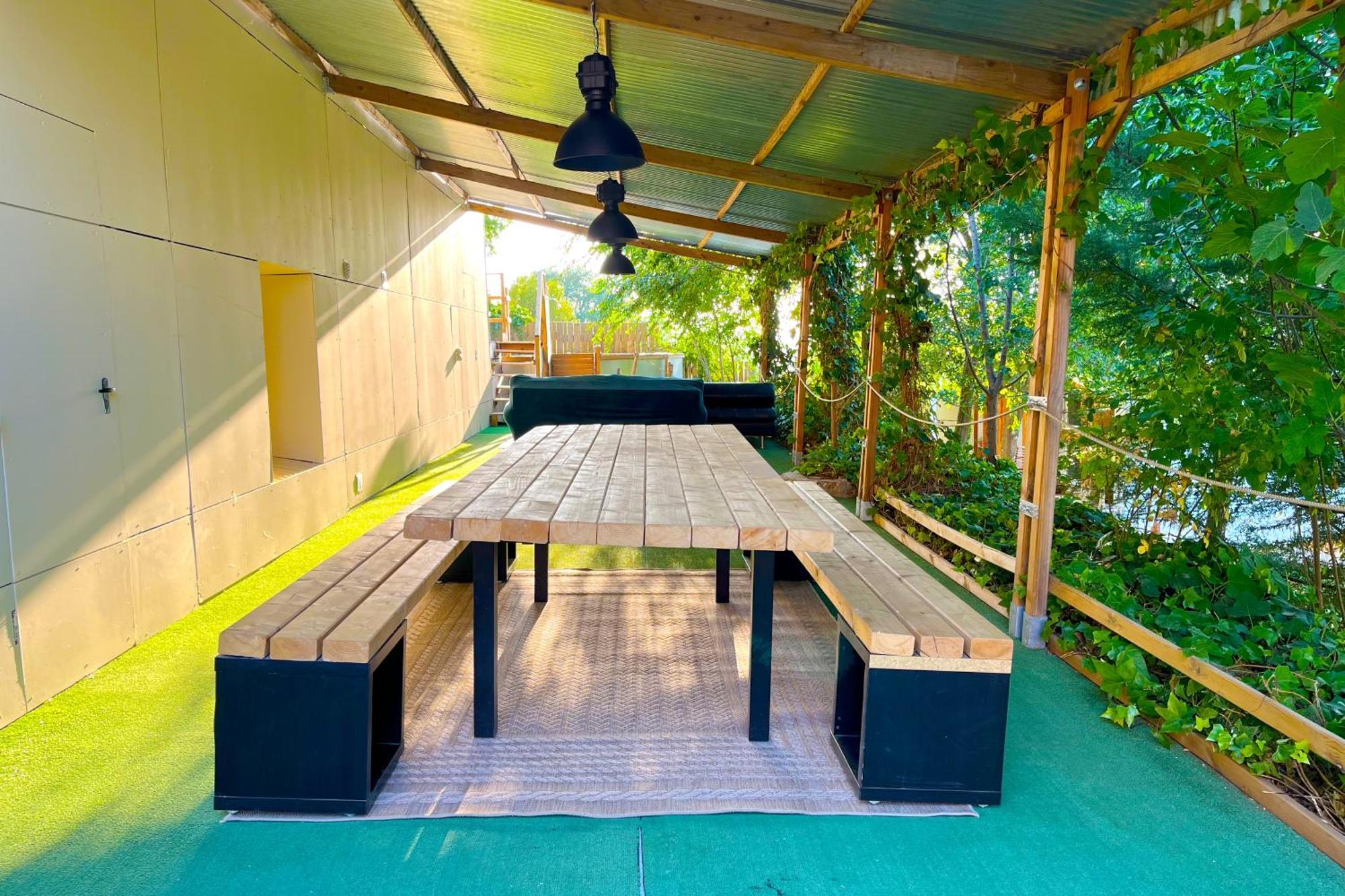 San Martín de la Vega Fee4Me Cabin With Pool And Garden מראה חיצוני תמונה
