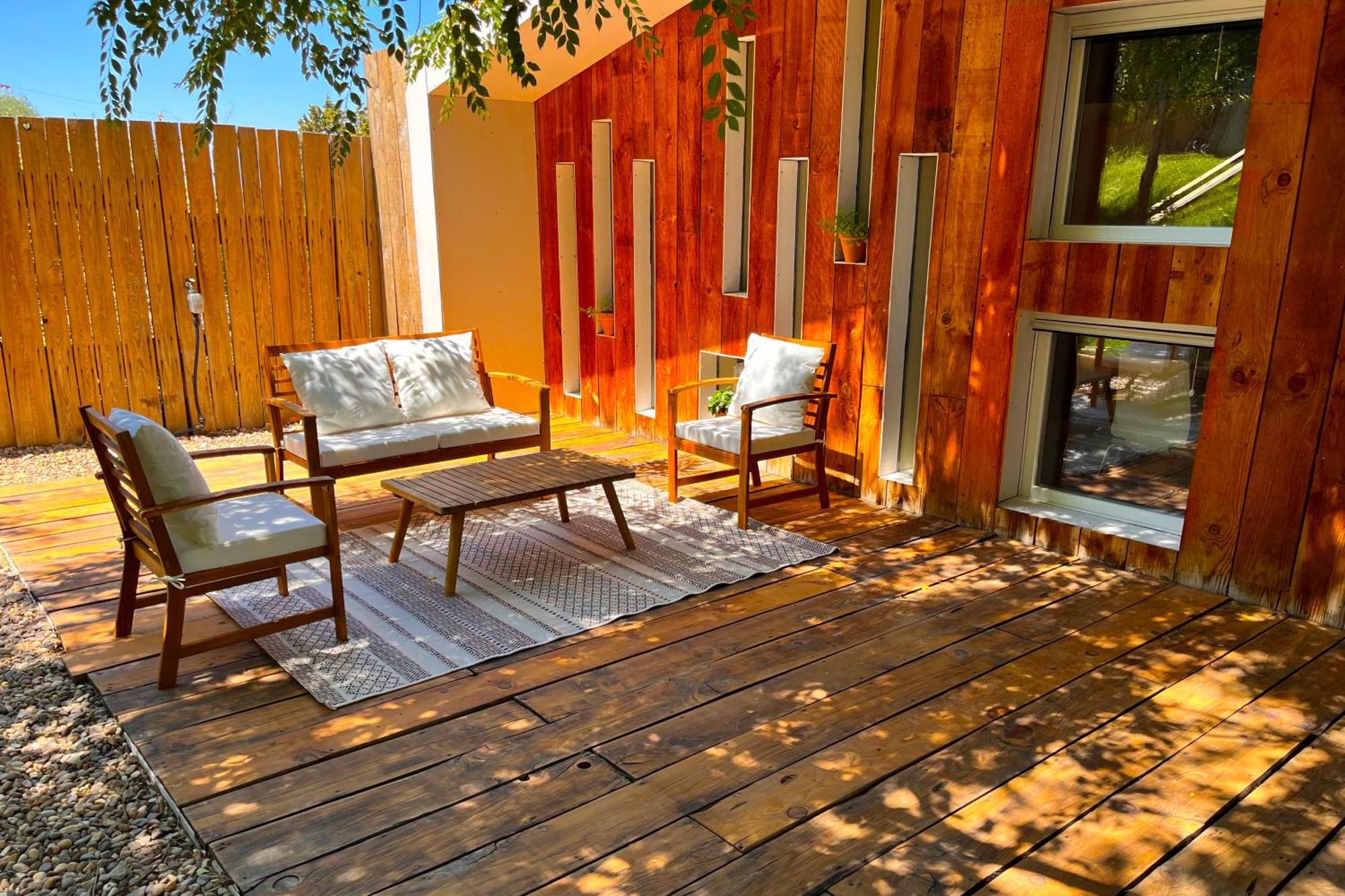 San Martín de la Vega Fee4Me Cabin With Pool And Garden מראה חיצוני תמונה